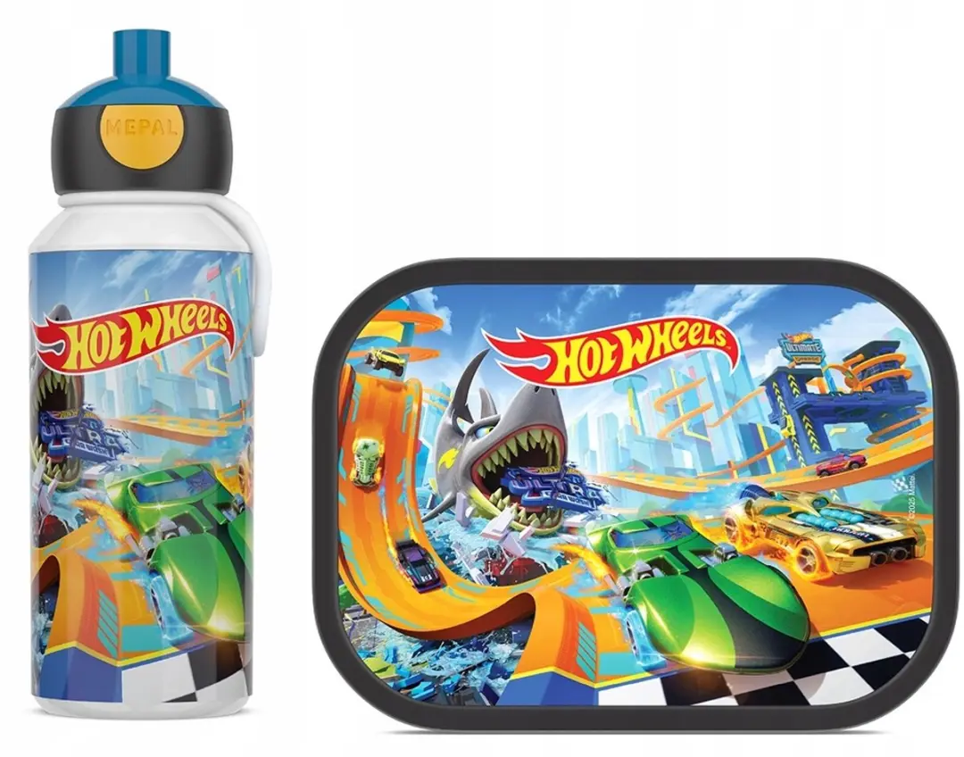 Mepal Hot Wheels Lunchset Multicolor - afbeelding 5 van 5
