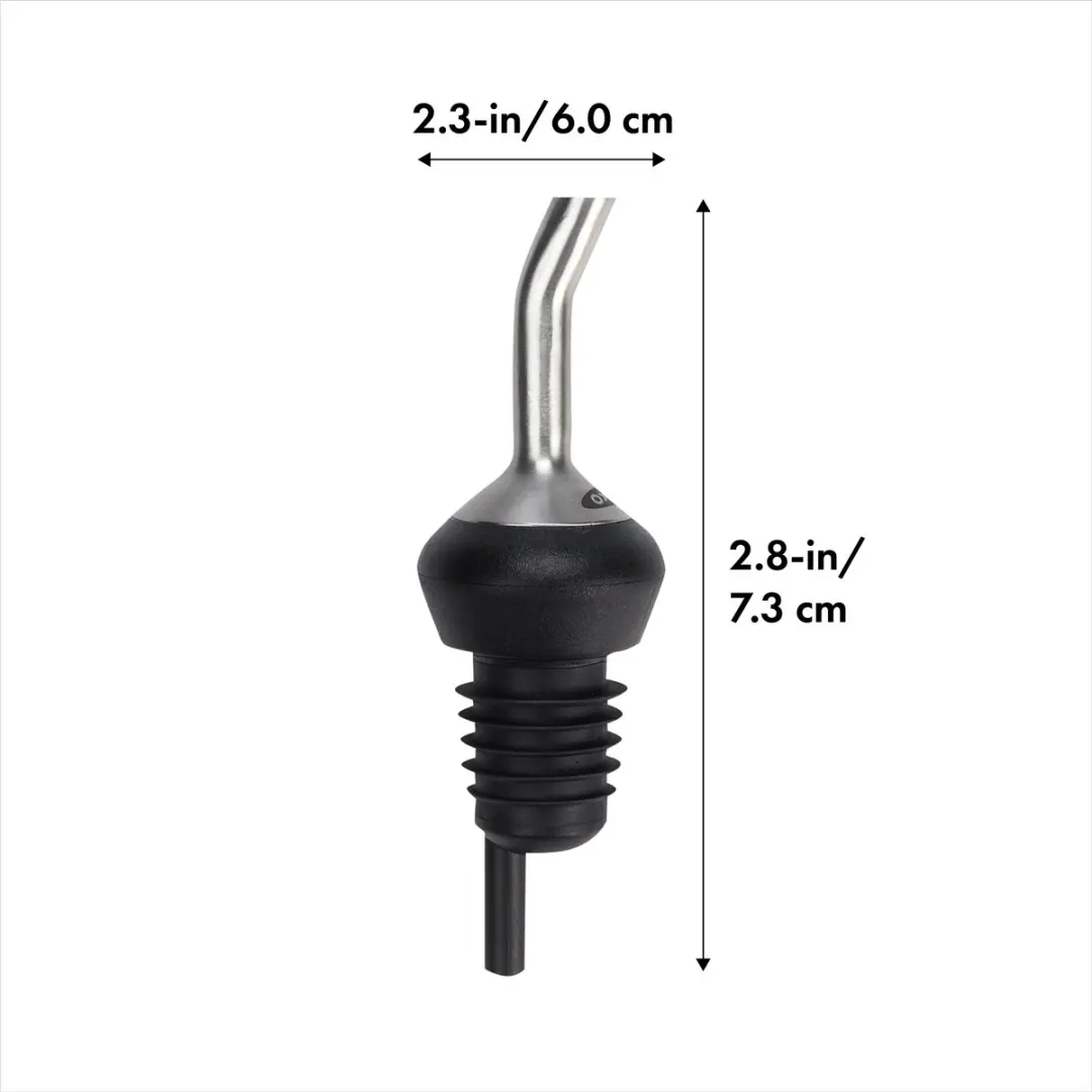 OXO SteeL Schenktuit - Zwart/RVS - afbeelding 2 van 5