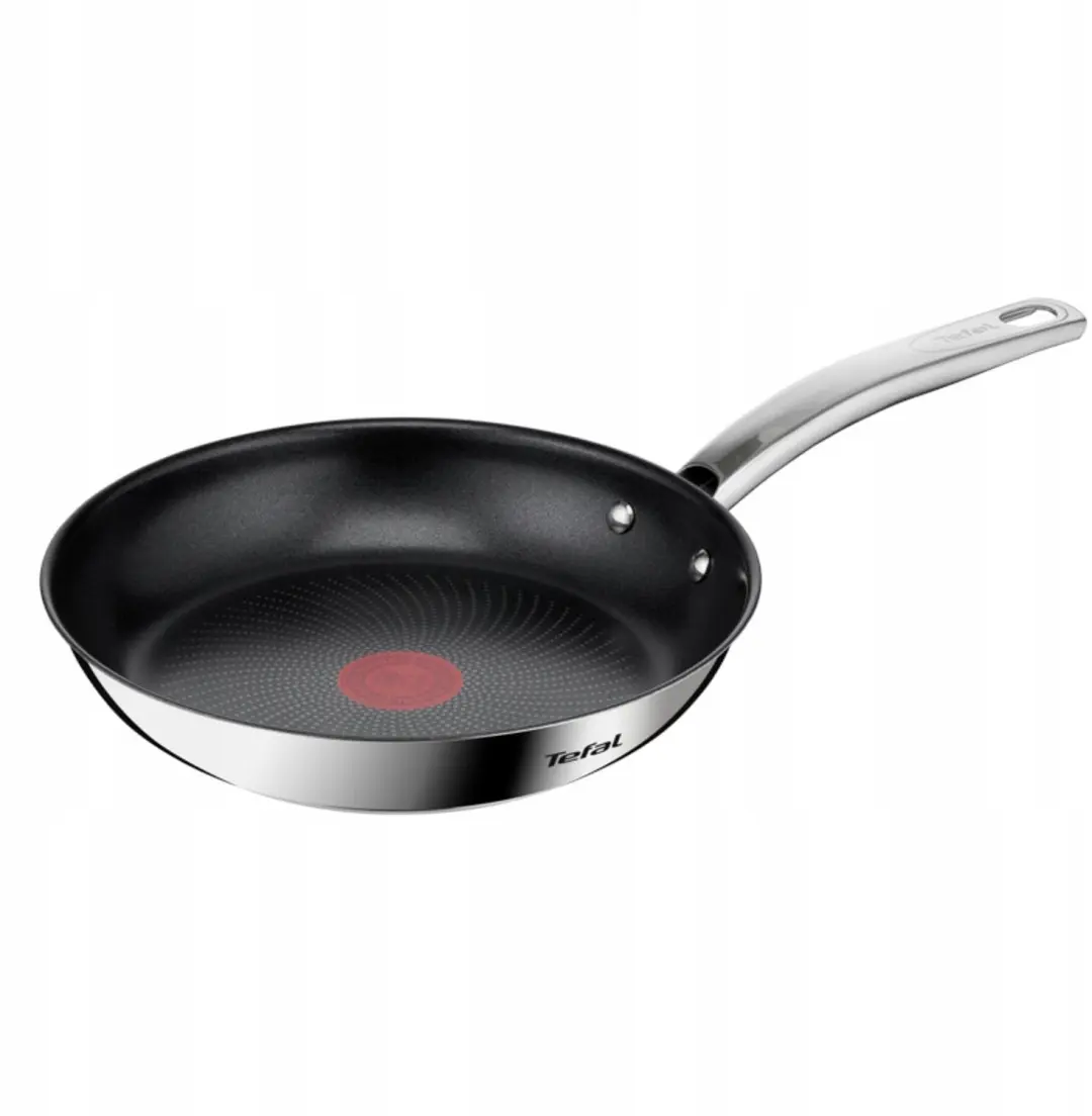 Tefal Intuition Wok 28cm Titanium Inductie - Zilver - afbeelding 2 van 3