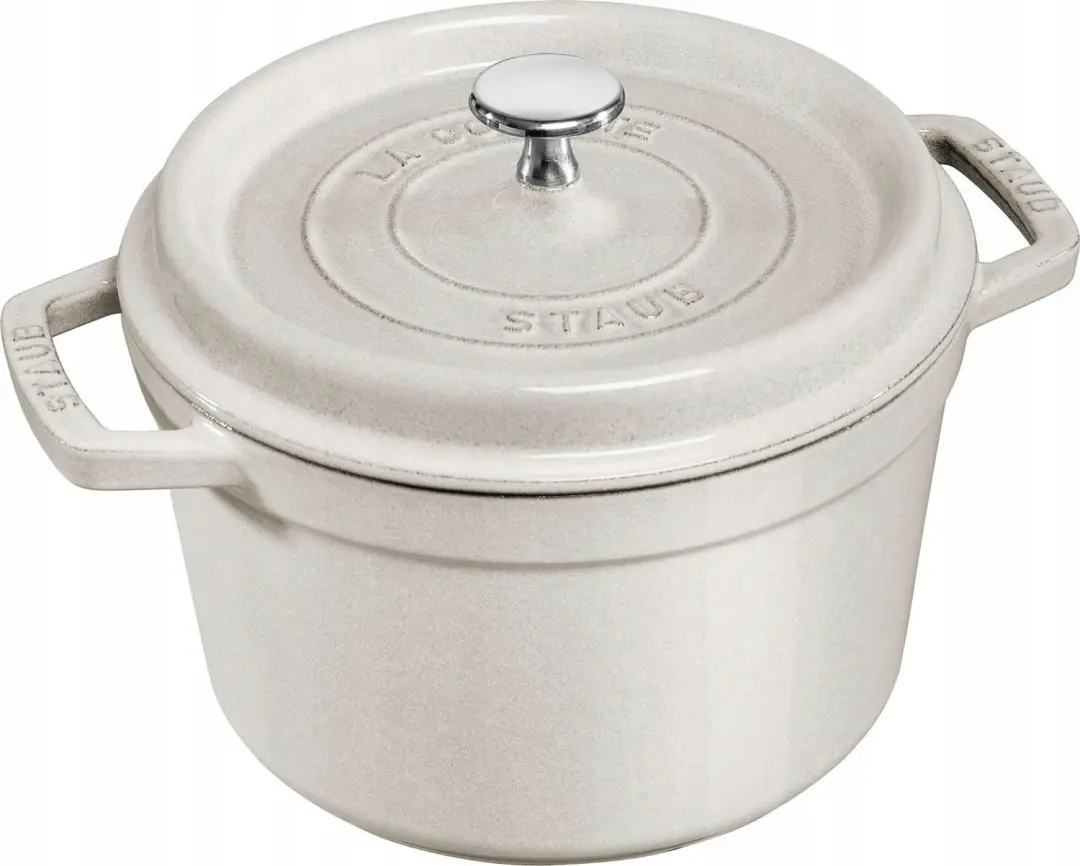 Staub Gietijzeren Cocotte Braadpan Hoog 4.8L Truffel