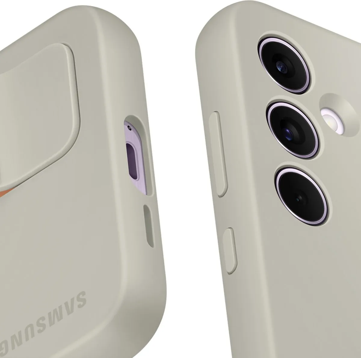 Samsung EF-GA556TJEGWW Standing Grip Case - Grijs - afbeelding 6 van 6