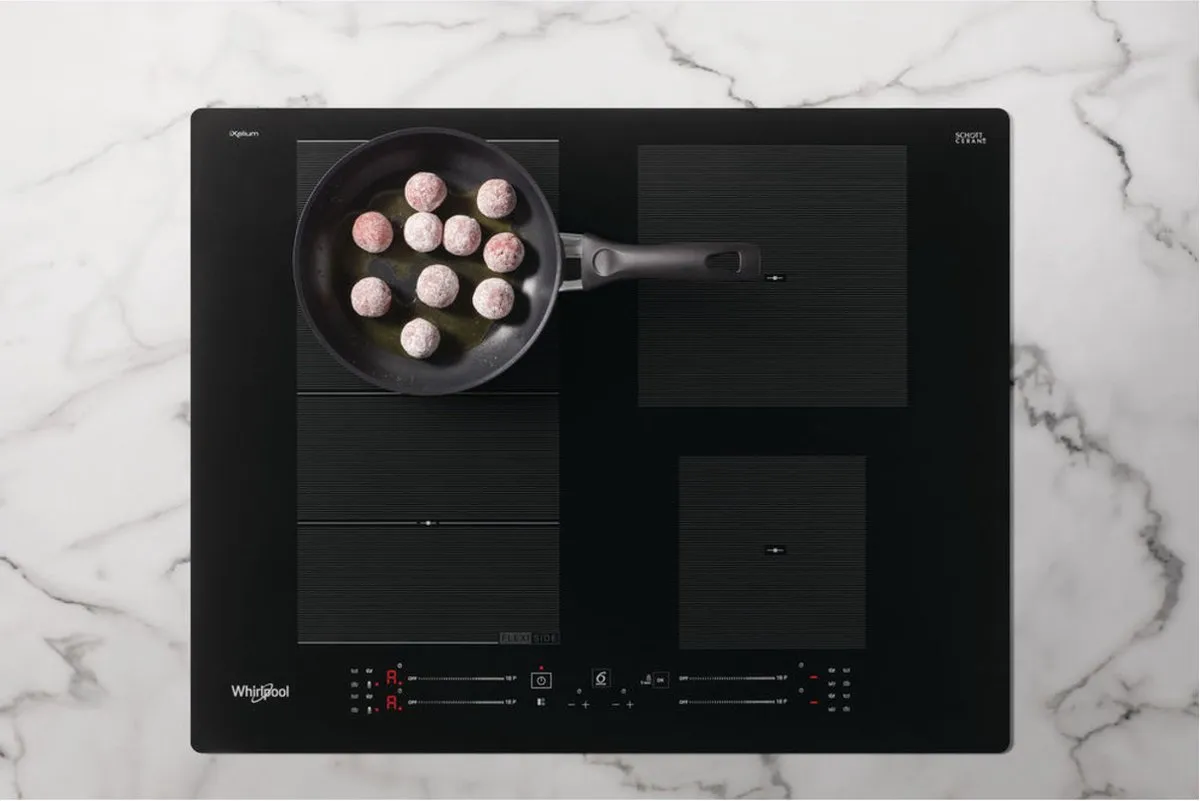 Whirlpool WF S4160 BF Inductiekookplaat 4 Zones - 59cm Zwart