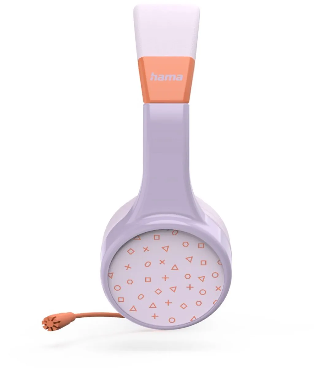 Hama - Teens guard II - On-ear koptelefoon -volume-limiet - Paars
