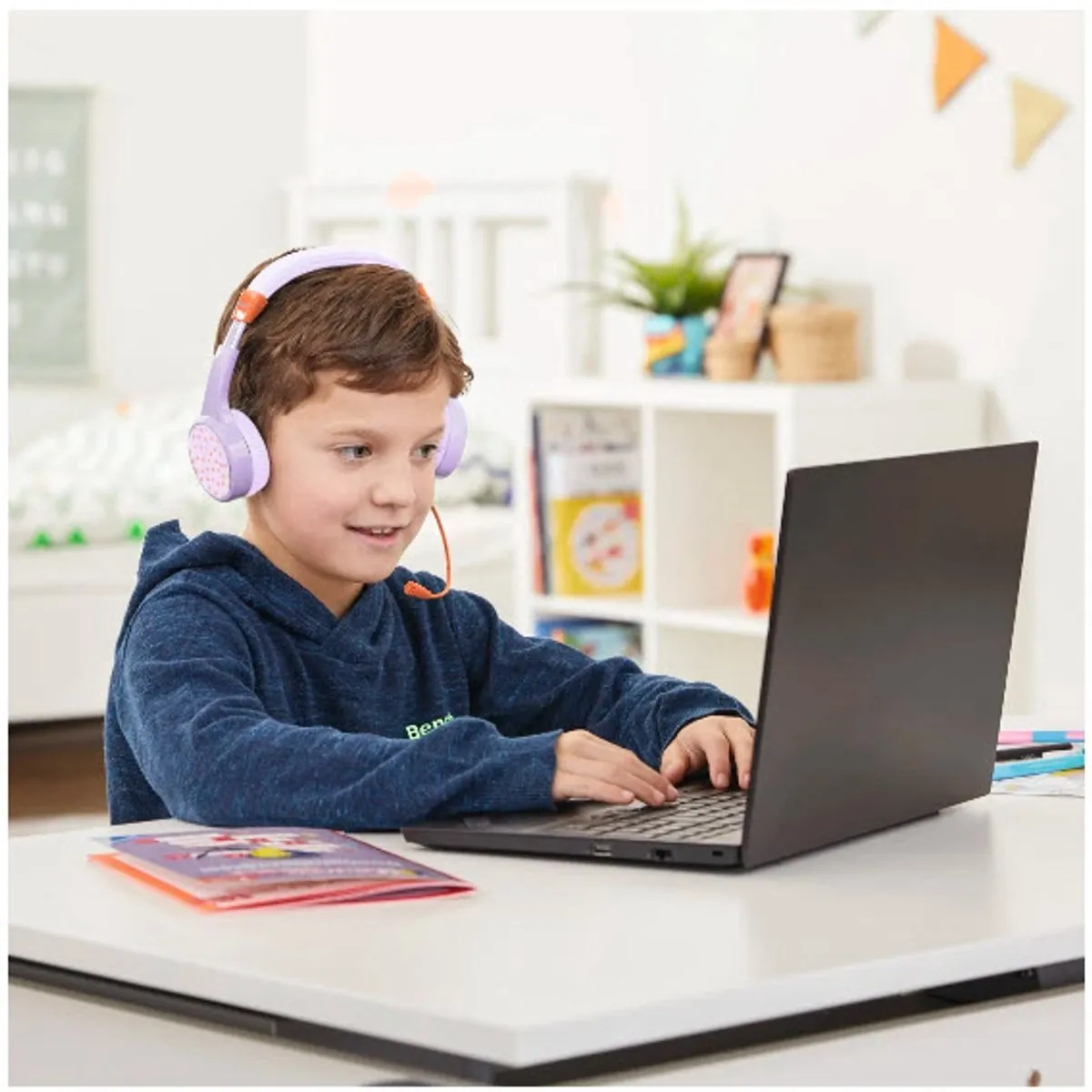 Hama - Teens guard II - On-ear koptelefoon -volume-limiet - Paars