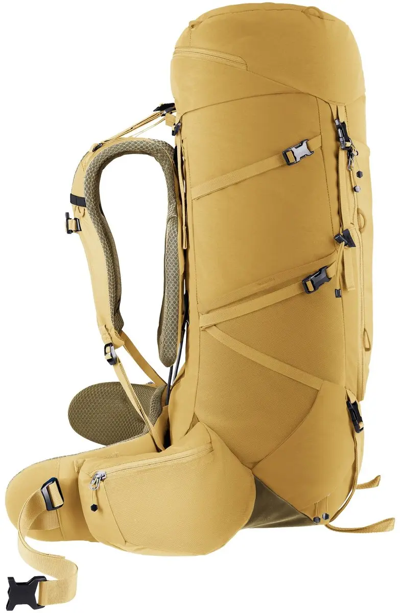 Deuter Aircontact Core 50+10 Rugzak 82cm - Savanna-Nori - afbeelding 6 van 6