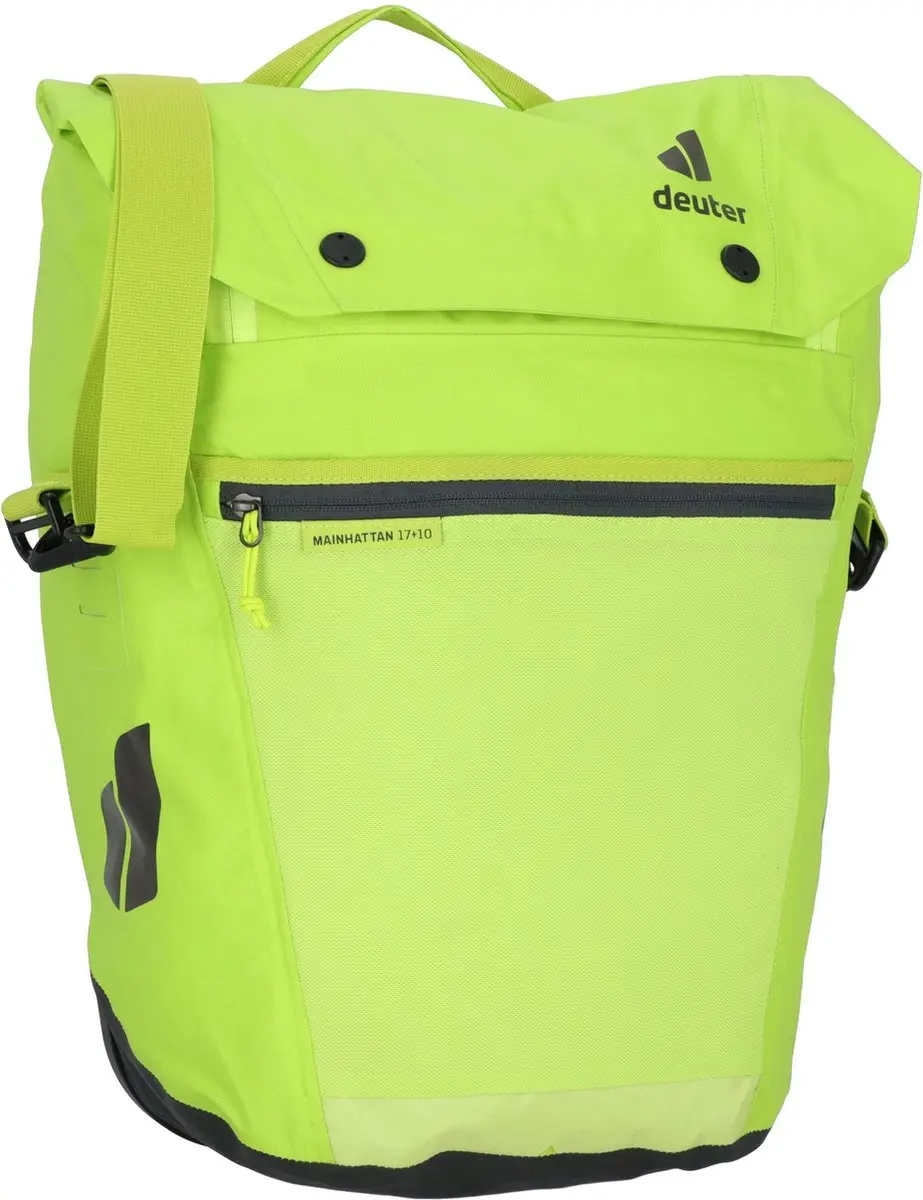 Deuter Mainhattan 17+10 Fietstas - 27L - Citrus/Graphite - afbeelding 6 van 6