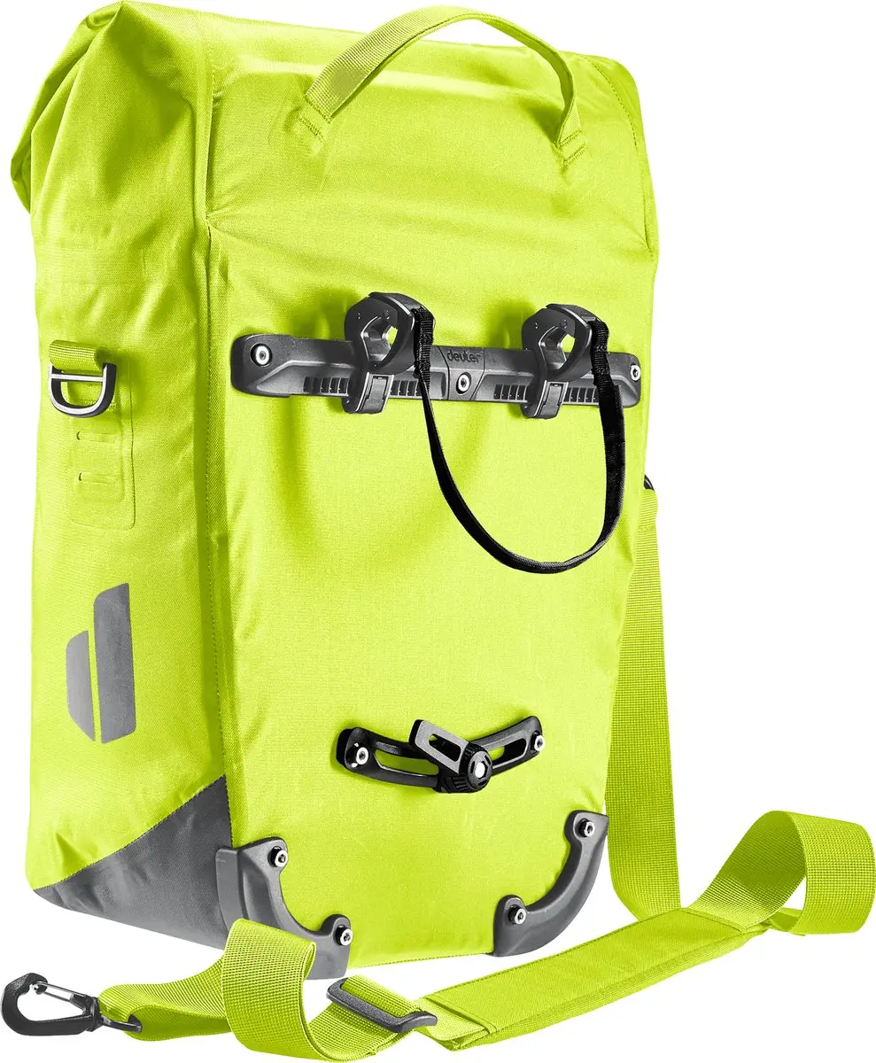 Deuter Mainhattan 17+10 Fietstas - 27L - Citrus/Graphite - afbeelding 3 van 6
