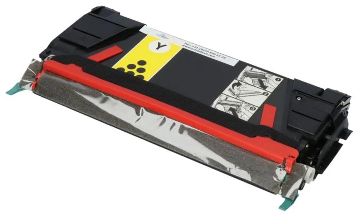 PrintAbout Lexmark C736H2YG Toner Geel - 13.500 pagina's