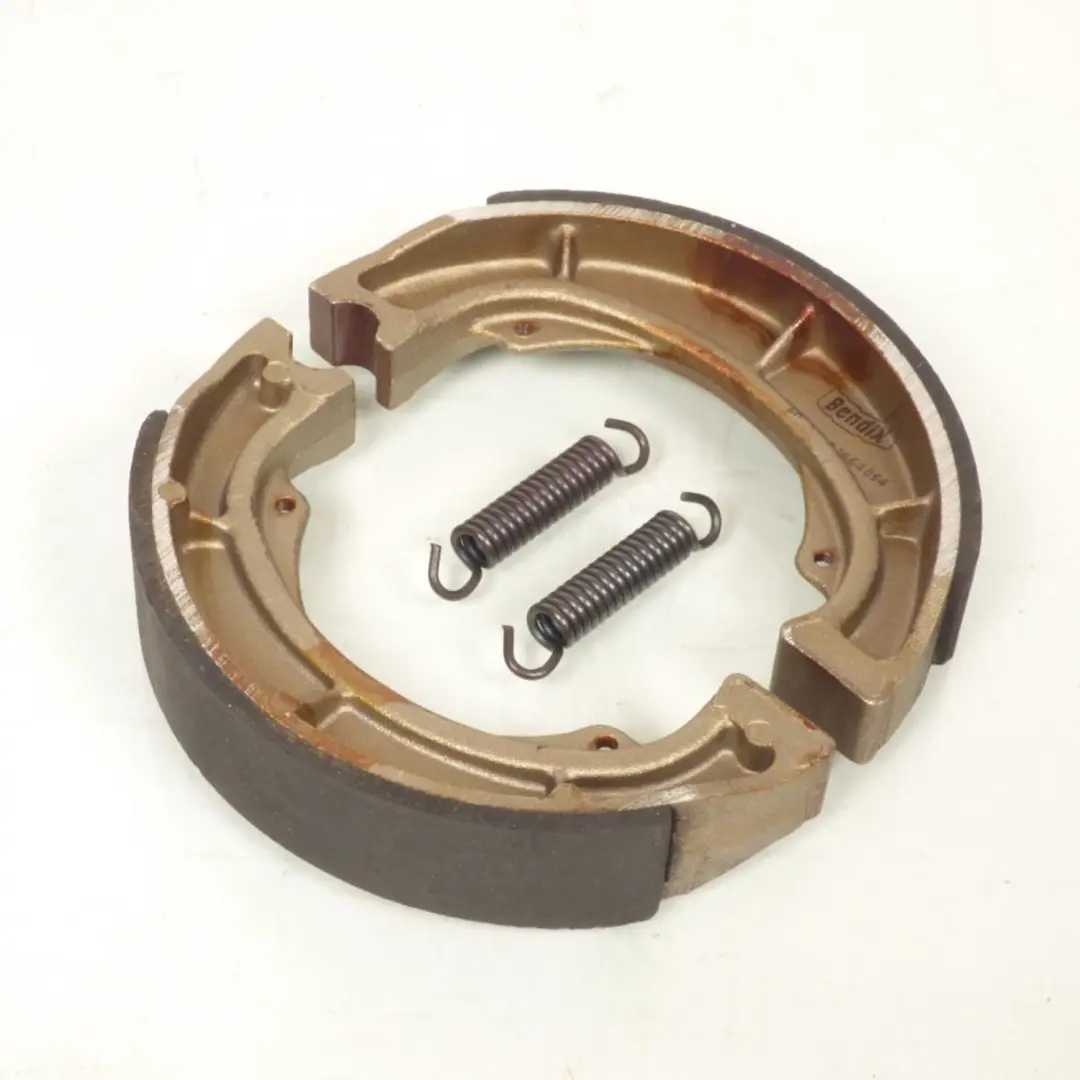 Mâchoire de frein Tecnium pour moto Suzuki 200 SB 1979 à 1981 AV BA016 Ø150x2