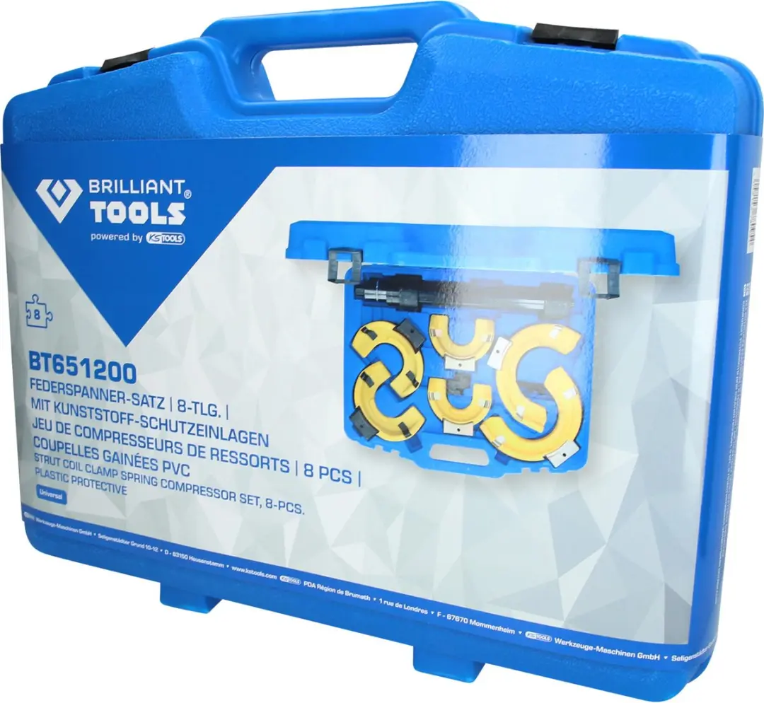 Brilliant Tools BT651200 Federspanner-Set 15-delig - afbeelding 5 van 6