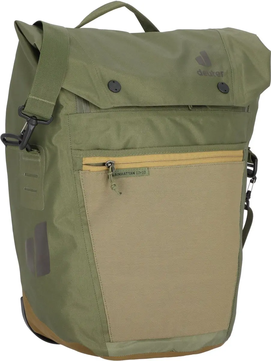 Deuter Mainhattan 17+10 Fietstas - 29L Khaki - afbeelding 3 van 6