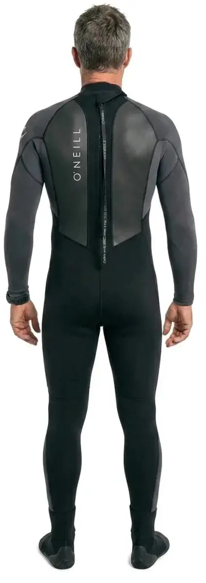 O'Neill Reactor-2 3/2 Back Zip Wetsuit - Zwart/Grijs - afbeelding 2 van 4