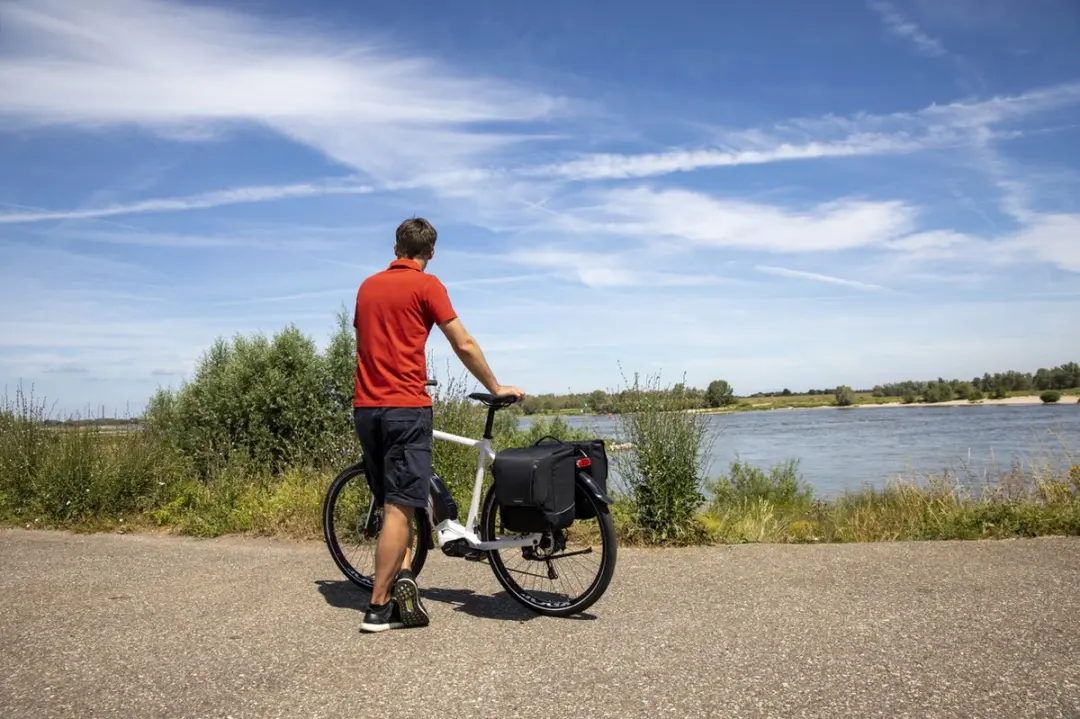 New Looxs Nova Double Fietstas 32L - Grijs - afbeelding 6 van 6