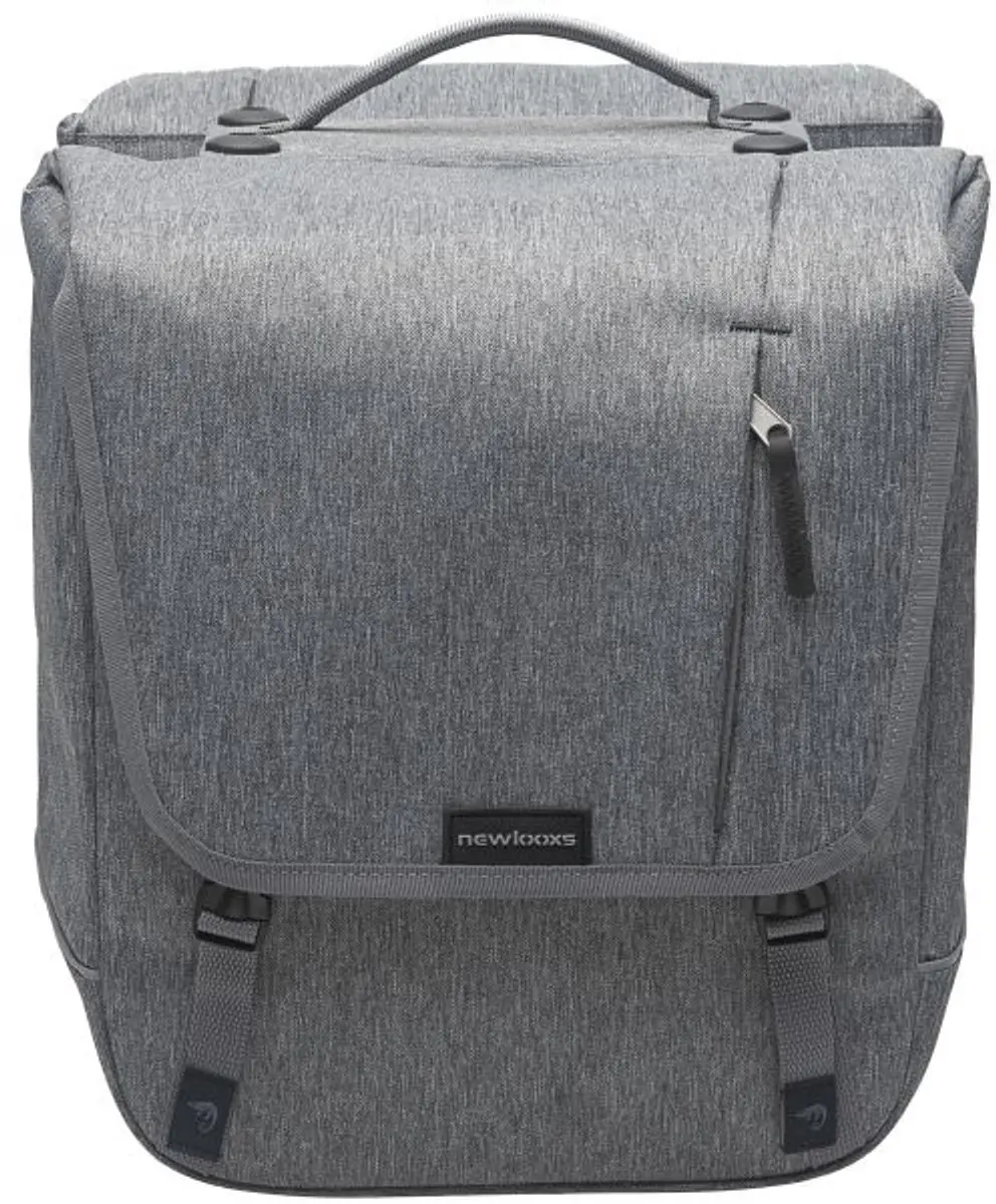 New Looxs Nova Double Fietstas 32L - Grijs - afbeelding 4 van 6