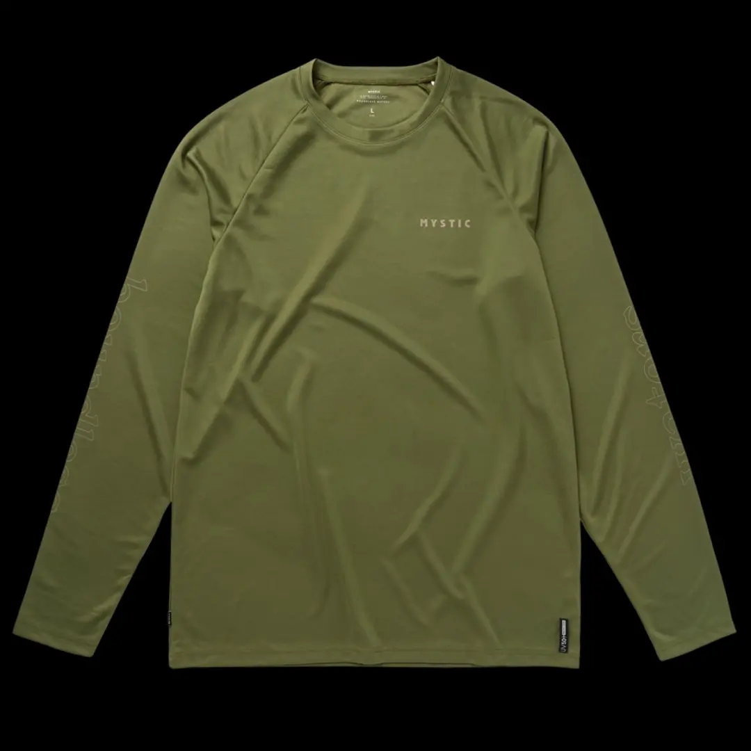 Mystic Tactic L/S Loosefit Quickdry - 250220 - Olive Green - L - Men