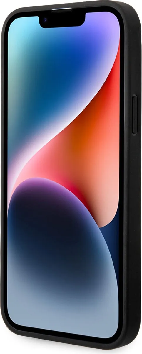 Mercedes-Benz PU-Leer Smartphonehoesje iPhone 14 Plus - Zwart
