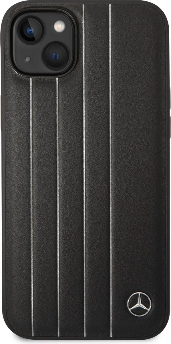 Mercedes-Benz PU-Leer Smartphonehoesje iPhone 14 Plus - Zwart
