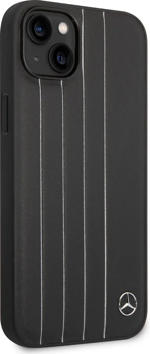 Mercedes-Benz PU-Leer Smartphonehoesje iPhone 14 Plus - Zwart
