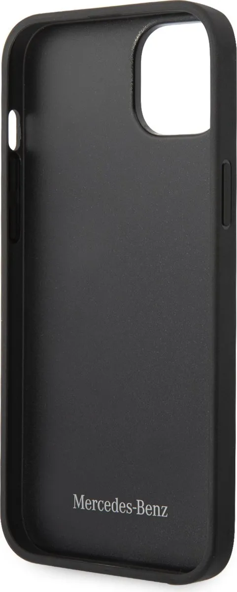 Mercedes-Benz PU-Leer Smartphonehoesje iPhone 14 Plus - Zwart