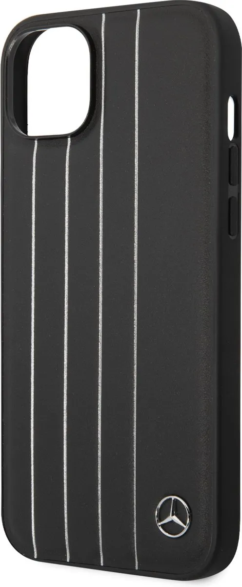 Mercedes-Benz PU-Leer Smartphonehoesje iPhone 14 Plus - Zwart - afbeelding 6 van 6