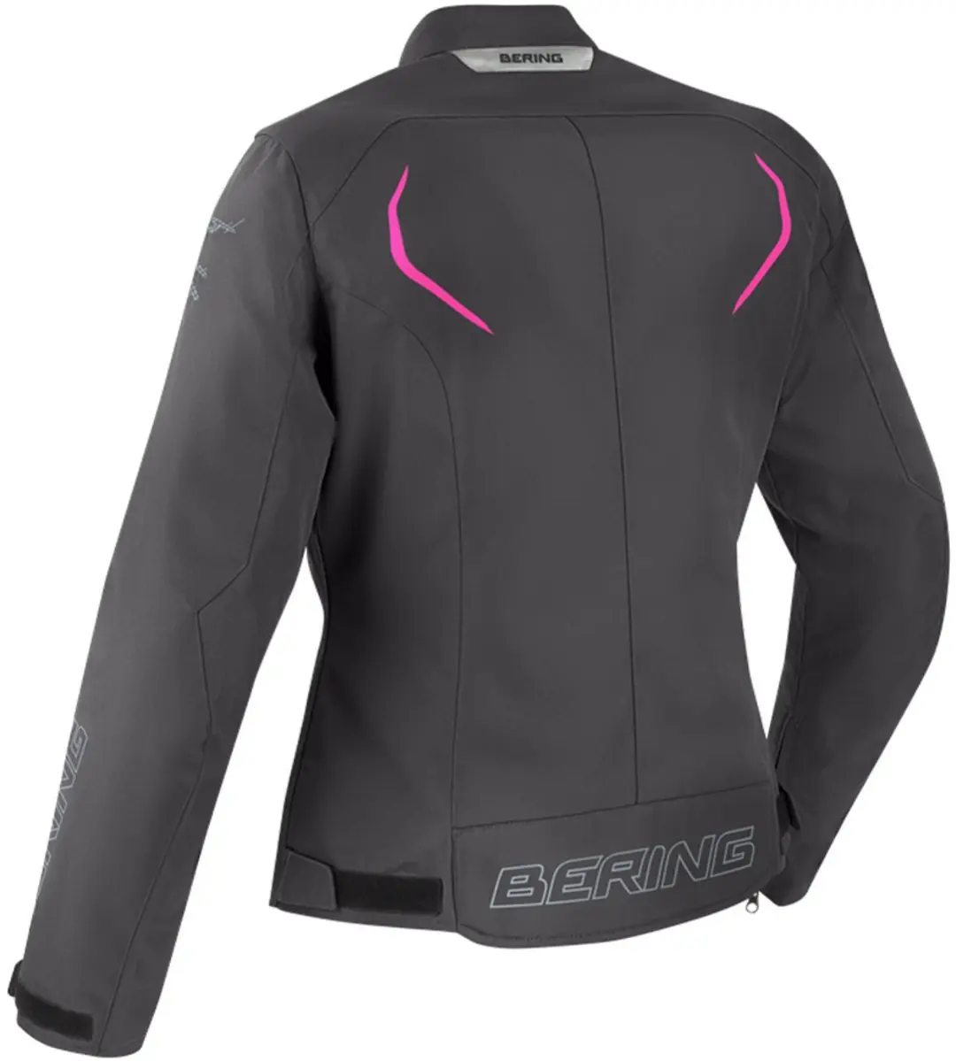 Bering Lady Dundy Jas - T3 - Zwart/Fuchsia - afbeelding 4 van 5