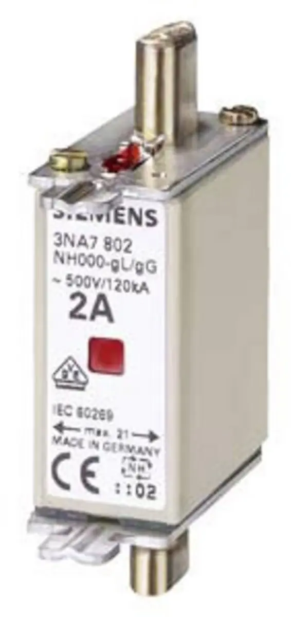 Siemens 3NA7805 Zekeringsinzetstuk 16A 500V