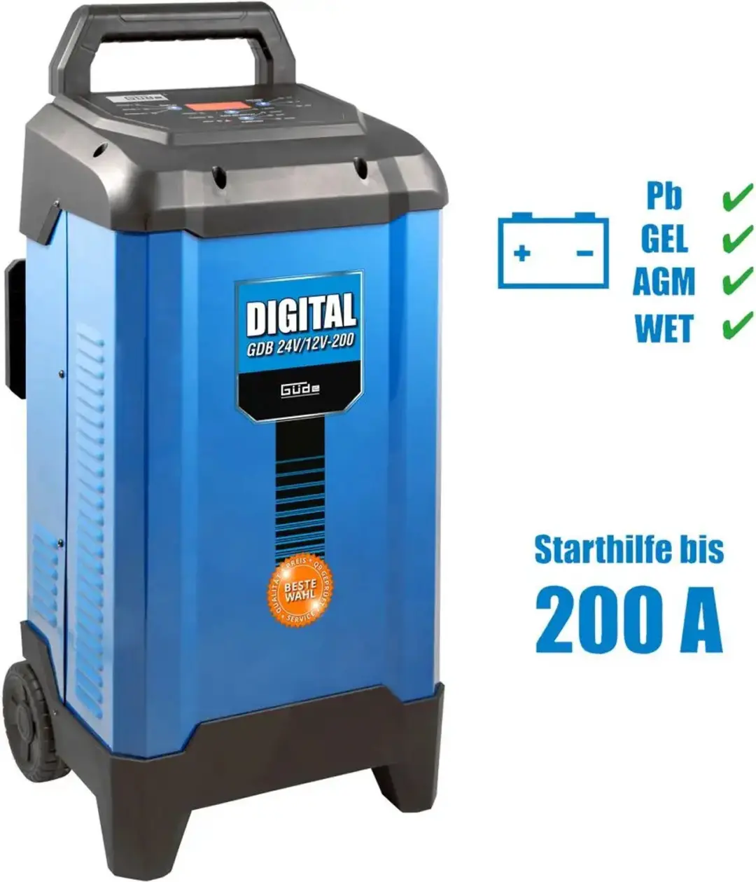 Güde Digital GDB 24V/12V-200 Acculader