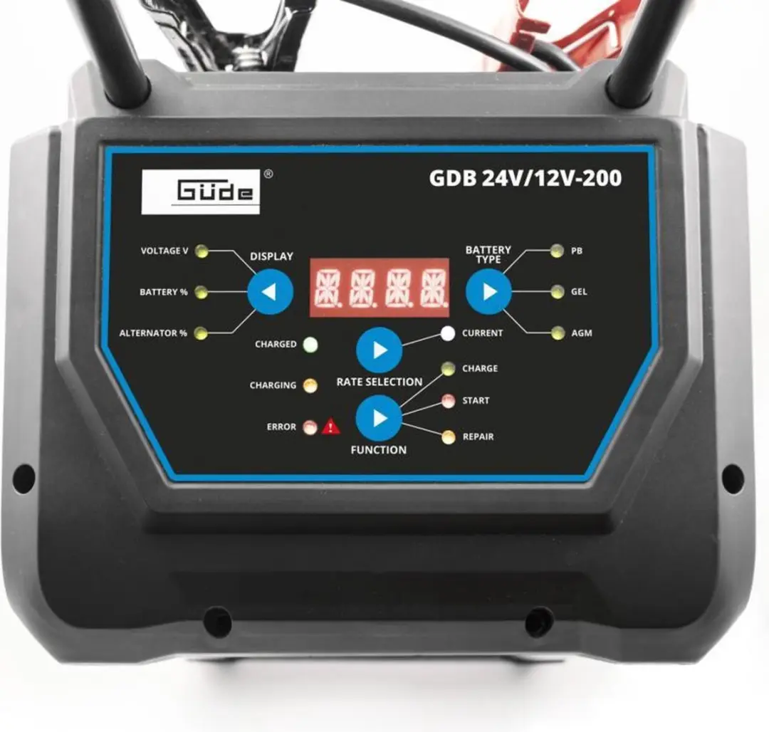 Güde Digital GDB 24V/12V-200 Acculader - afbeelding 2 van 6