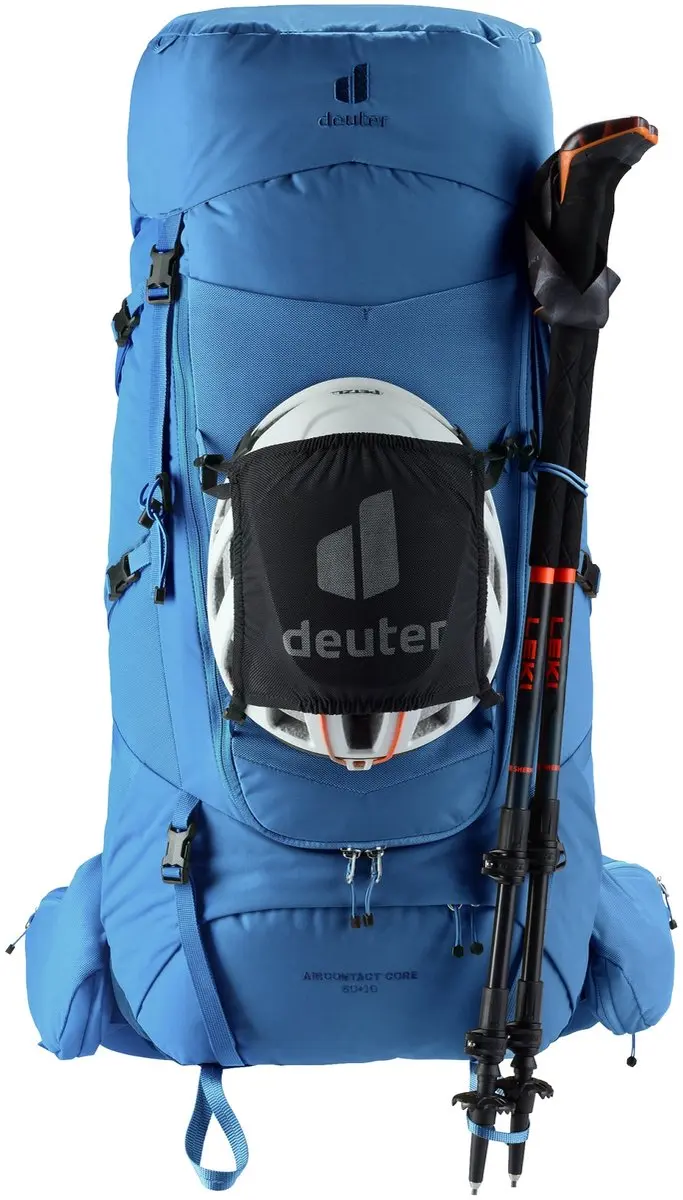 Deuter Aircontact Core 60+10 Trekkingrugzak - 60L - Blauw - afbeelding 5 van 6
