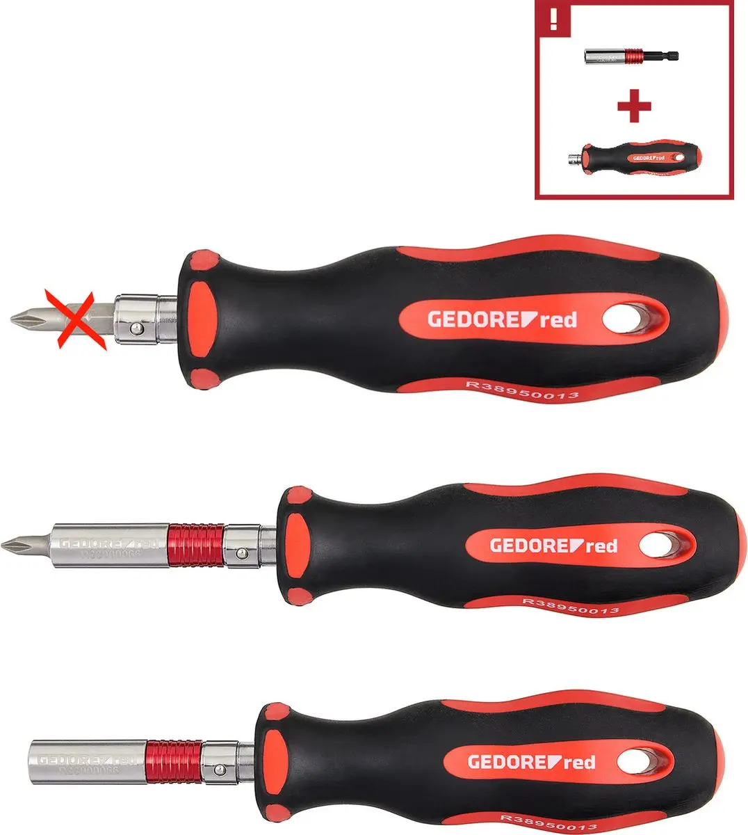 Gedore Red R21702025 Fietsgereedschapset 25-delig - afbeelding 6 van 6