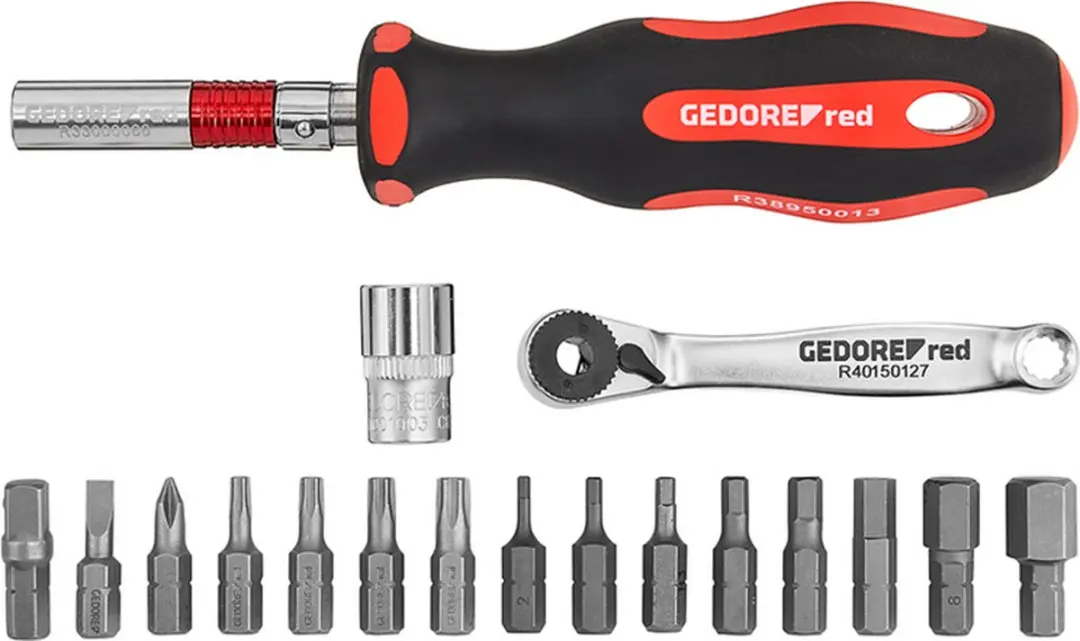Gedore Red R21702025 Fietsgereedschapset 25-delig - afbeelding 4 van 6