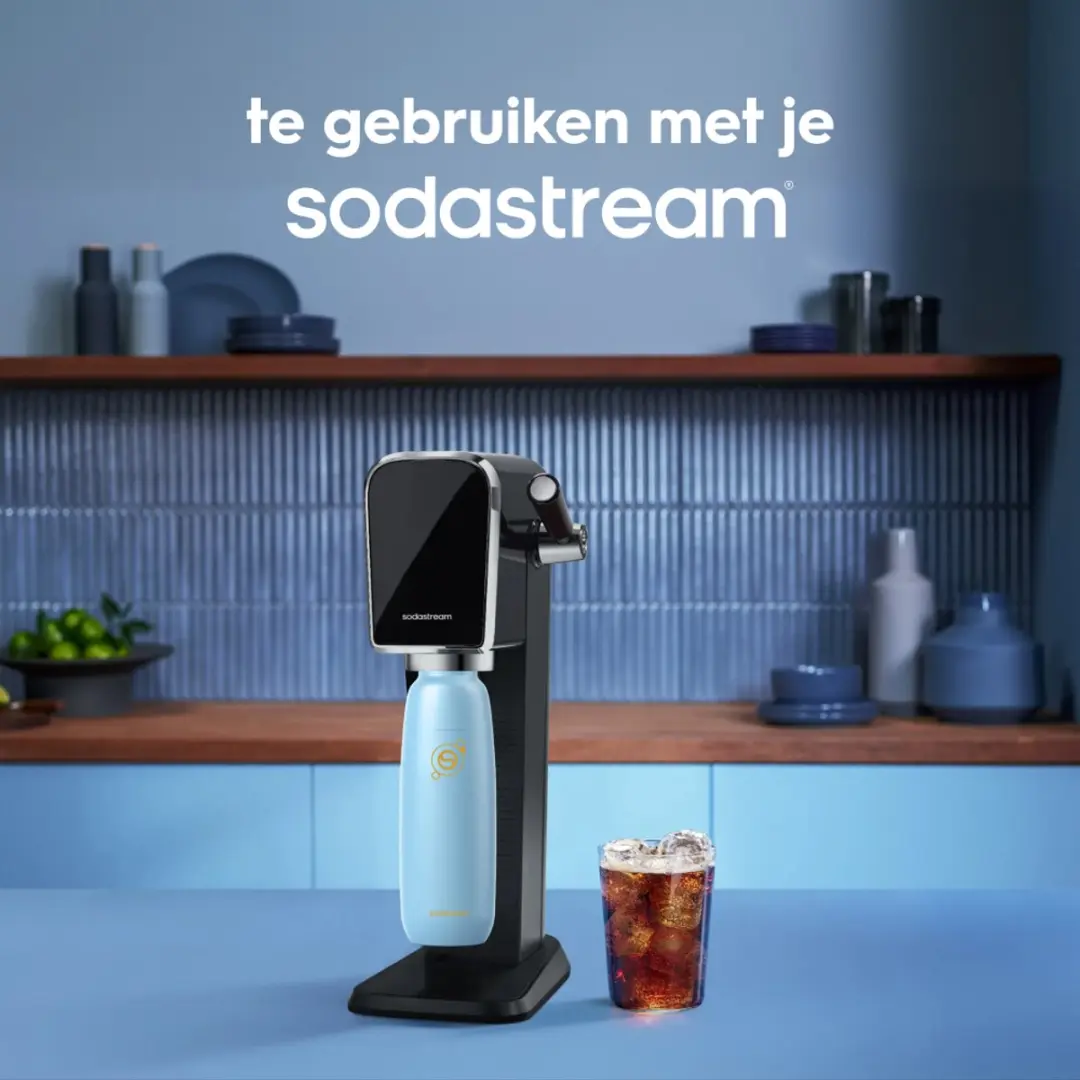 SodaStream Fizz & Go Roestvrijstalen Fles 0,9L - Ice - afbeelding 5 van 6