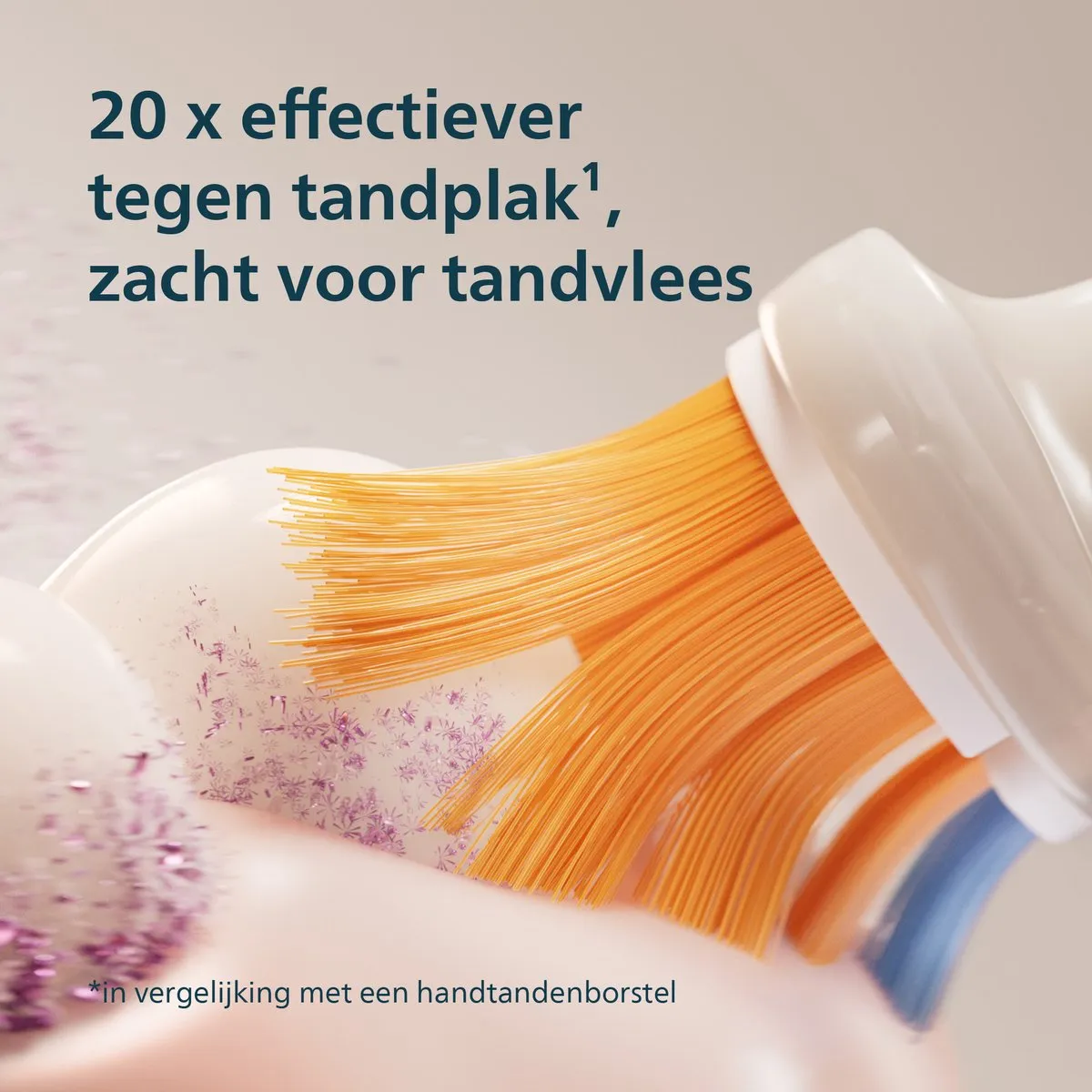 Philips Sonicare DiamondClean Prestige 9900 HX9992/44 Elektrische Tandenborstel - 4 Opzetborstels - Champagne