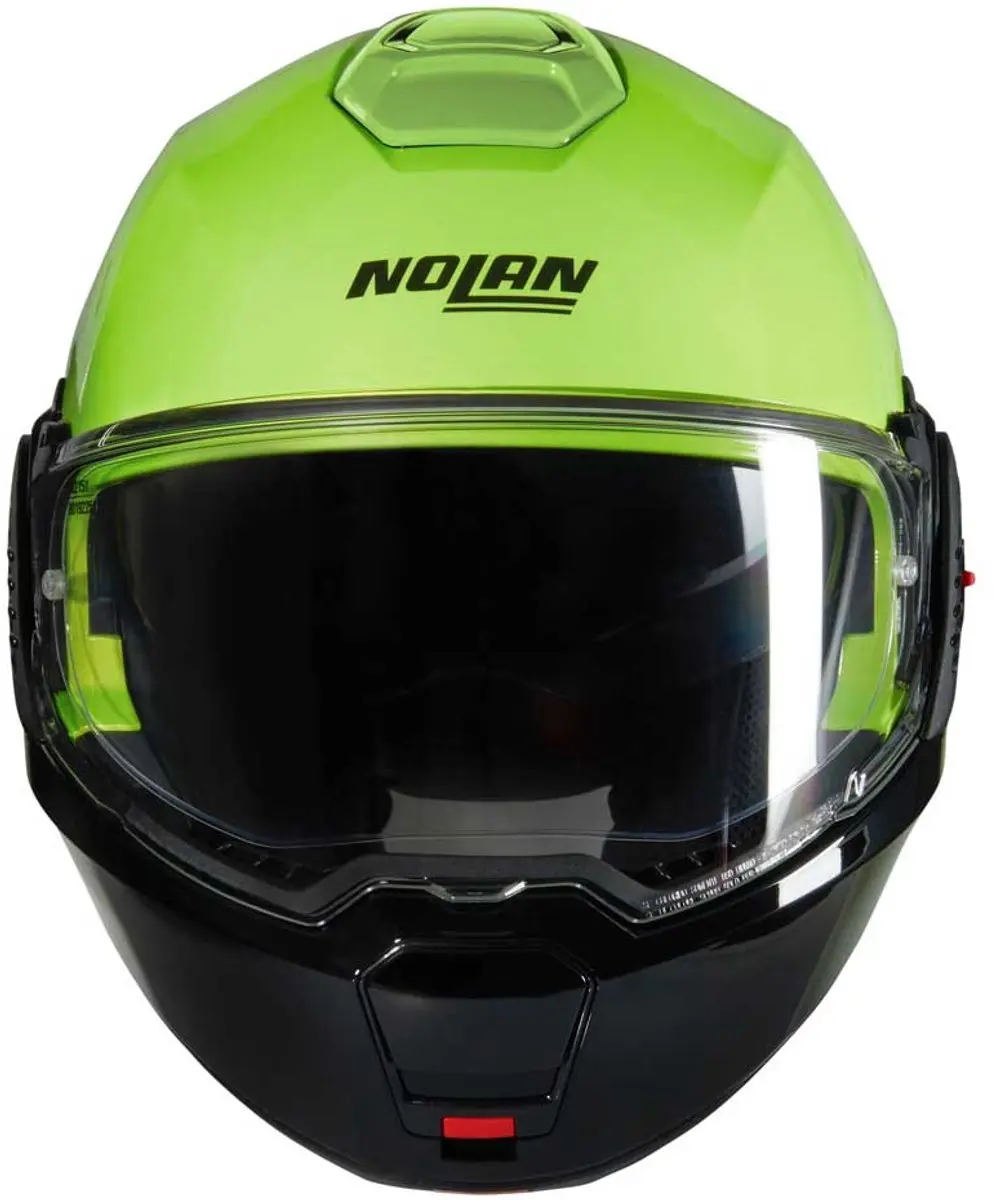 Nolan N120-1 Mivedi 329 Systeemhelm - S - Fluorgeel Glossy - afbeelding 2 van 3