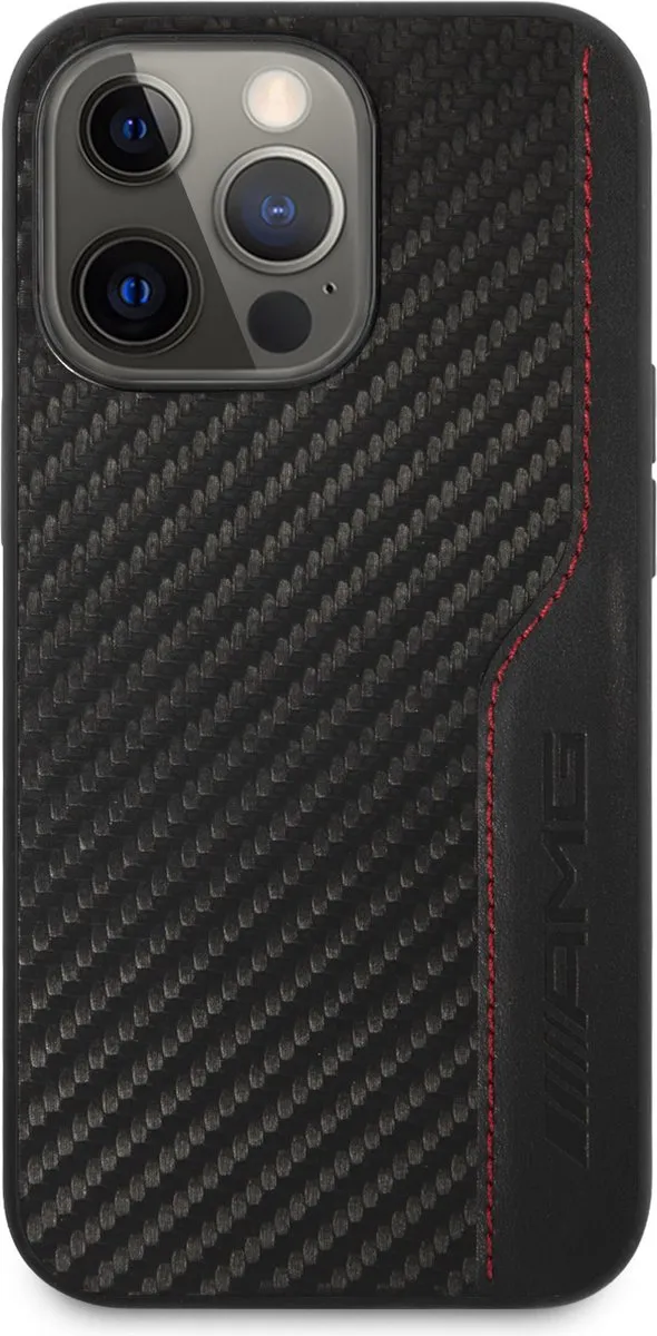 Mercedes-Benz iPhone 13 Pro Hoesje - Effen Zwart