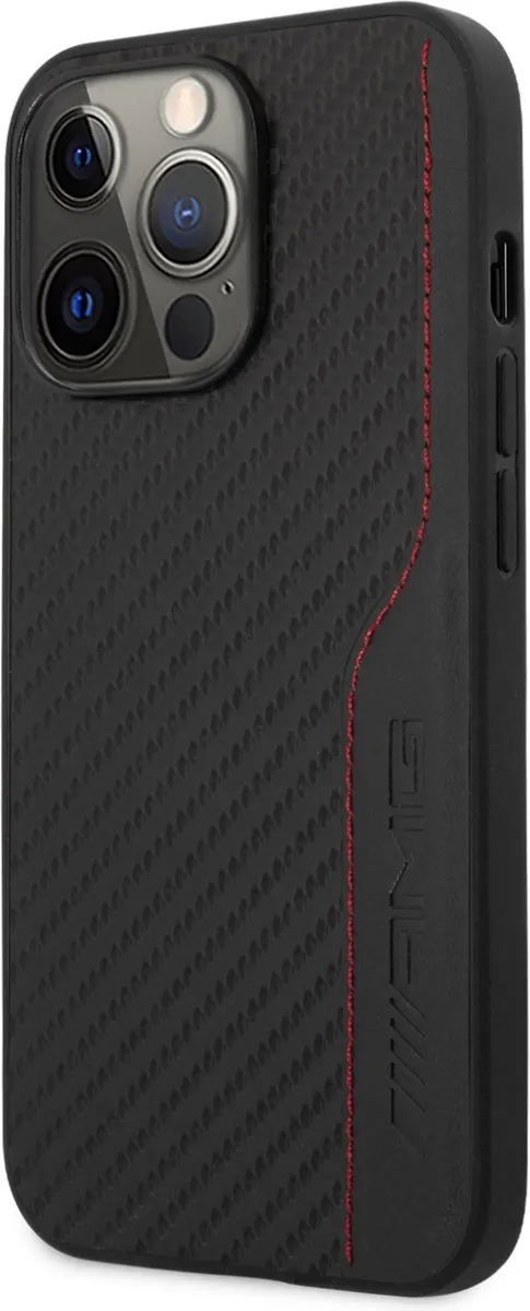 Mercedes-Benz iPhone 13 Pro Hoesje - Effen Zwart