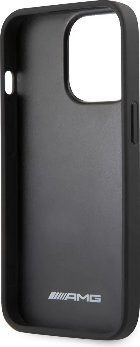 Mercedes-Benz iPhone 13 Pro Hoesje - Effen Zwart - afbeelding 6 van 6