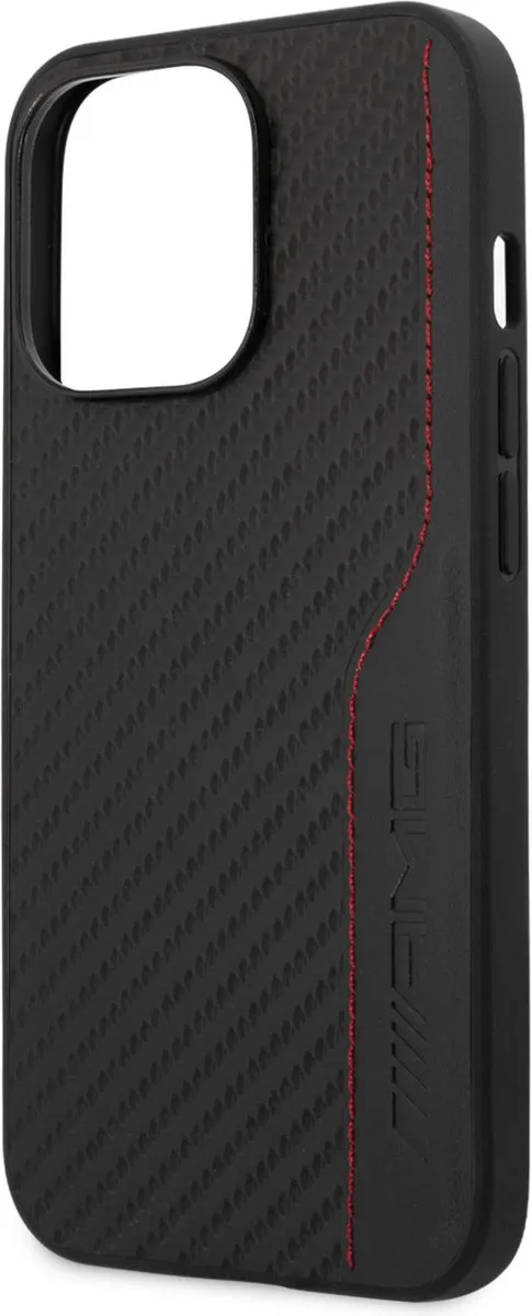 Mercedes-Benz iPhone 13 Pro Hoesje - Effen Zwart