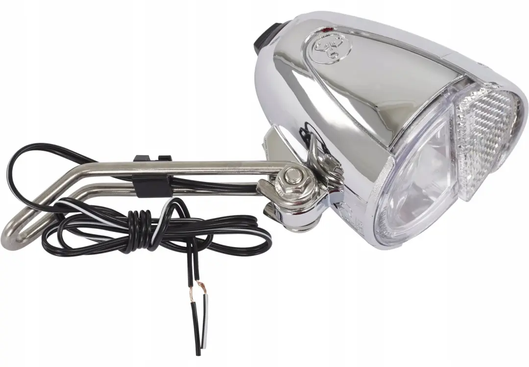 TRELOCK dynamovoorlicht LS 583 BIKE-i RETRO 15 standlicht silver