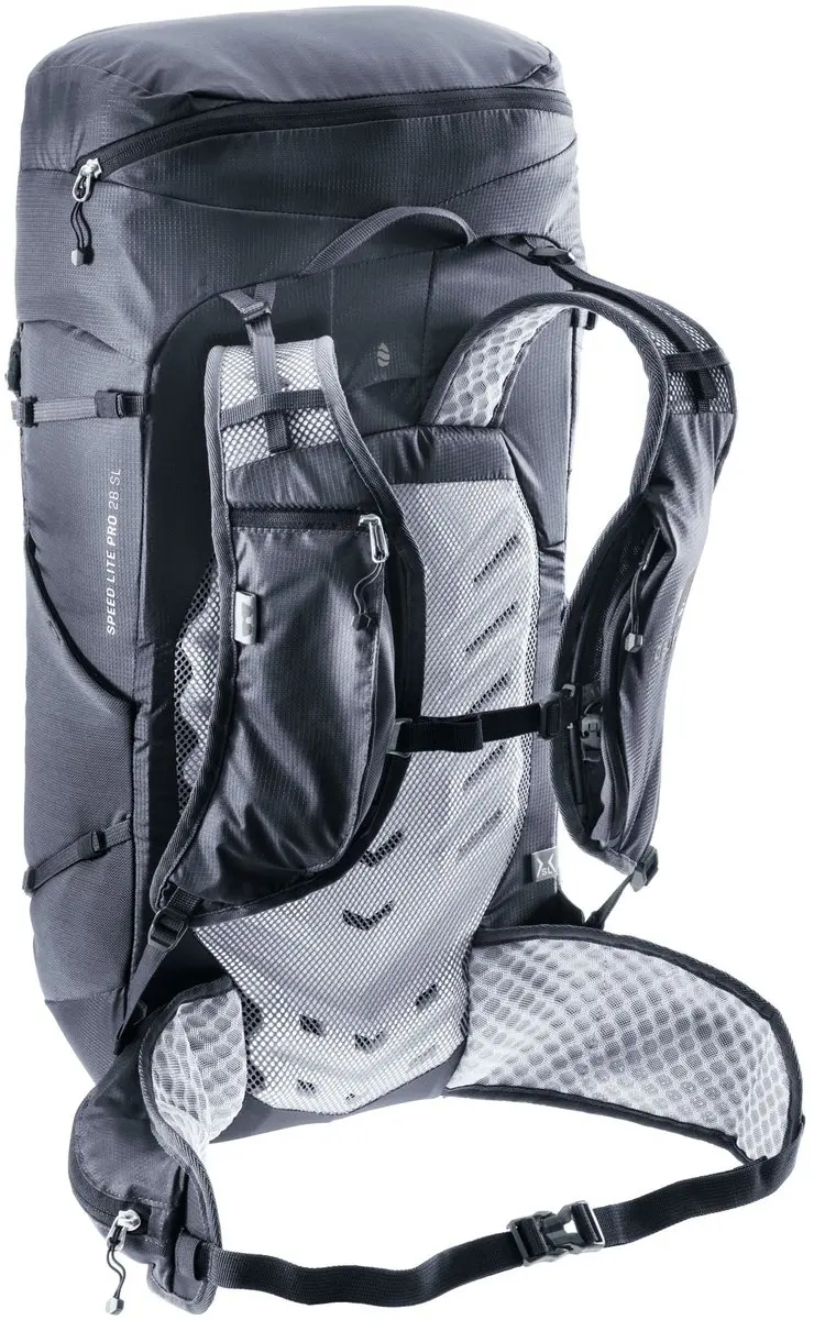 Deuter Speed Lite Pro 28 Wandelrugzak - Zwart - afbeelding 4 van 6