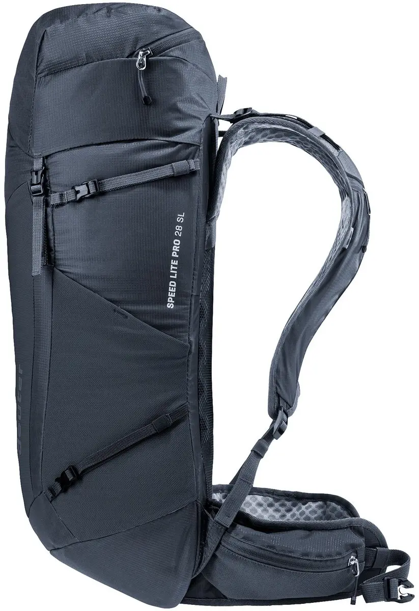 Deuter Speed Lite Pro 28 Wandelrugzak - Zwart - afbeelding 3 van 6