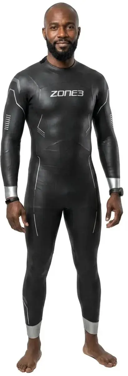 Zone3 Agile Wetsuit Heren MT - Zwart/Grijs - afbeelding 5 van 6