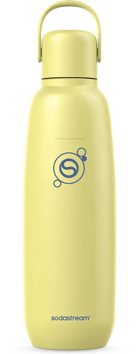SodaStream Fizz & Go 0.9L Roestvrijstalen Fles