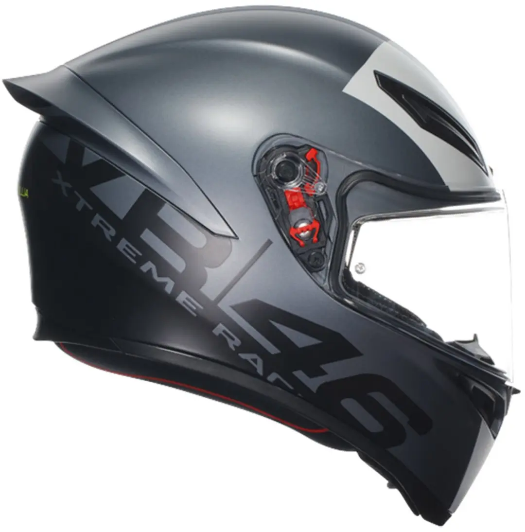 AGV K1 S Limit Integraalhelm - Maat L - Grijs - afbeelding 5 van 6