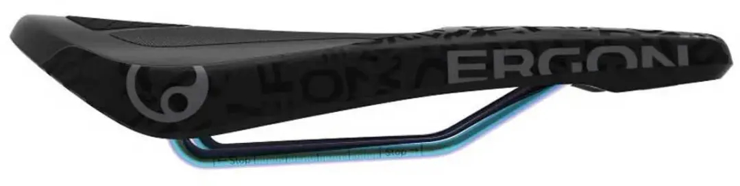 Ergon SM Downhill Comp Zadel - Oilslick - afbeelding 3 van 6