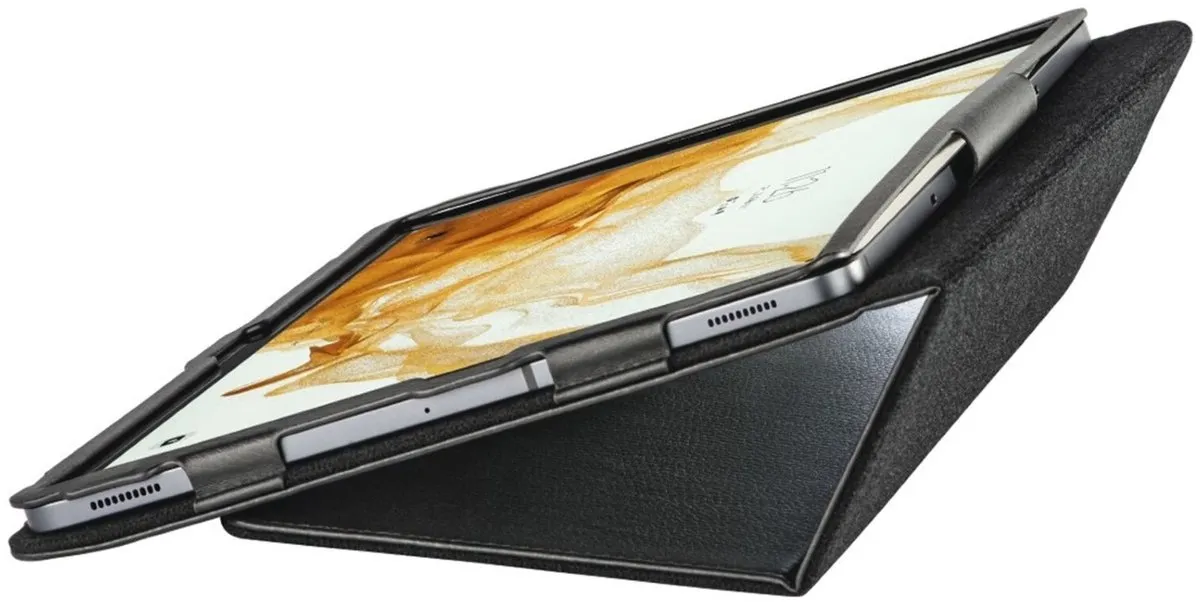 Hama Bend Bookcase Samsung Galaxy Tab S7 FE/S7+ - 12.4" - Zwart