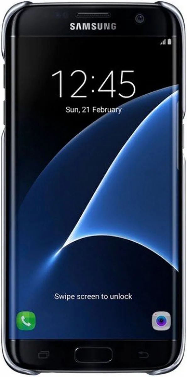 Samsung Clear Cover EF-QG935CSEGWW - Galaxy S7 Edge - Zilver