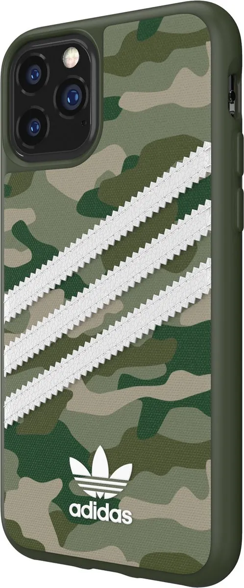 Adidas Moulded Case iPhone 11 Pro - Camo Groen