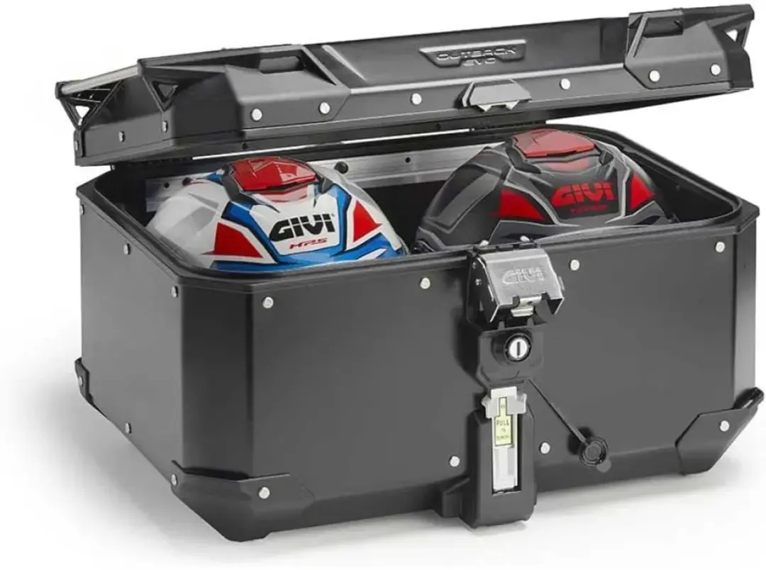 Givi Trekker Outback Evo Topkoffer 58L - Zilver - afbeelding 3 van 4