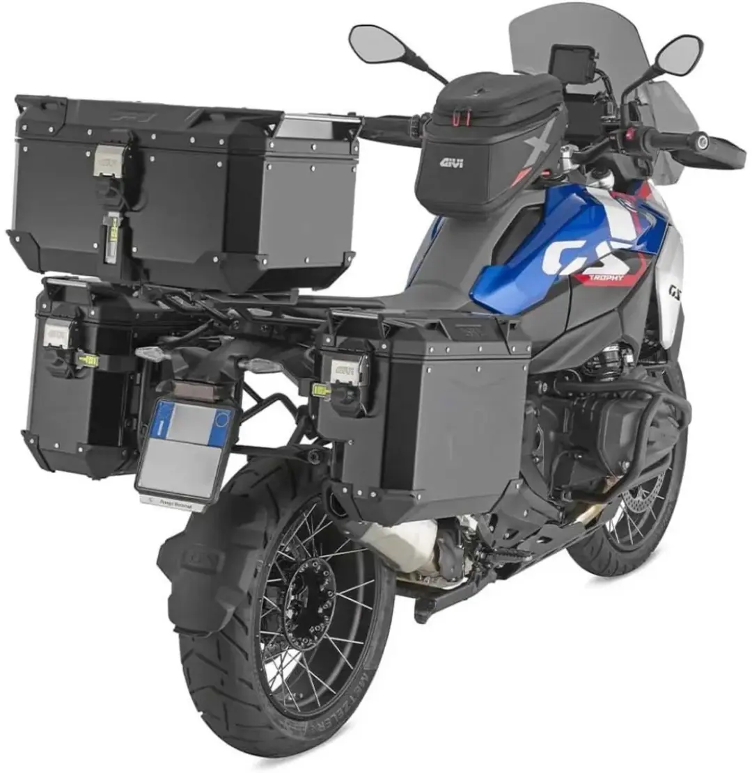 Givi Trekker Outback Evo Topkoffer 58L - Zilver - afbeelding 2 van 4
